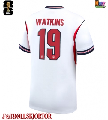 England Ollie Watkins #19 Hemmatröja VM 2026 Kortärmad